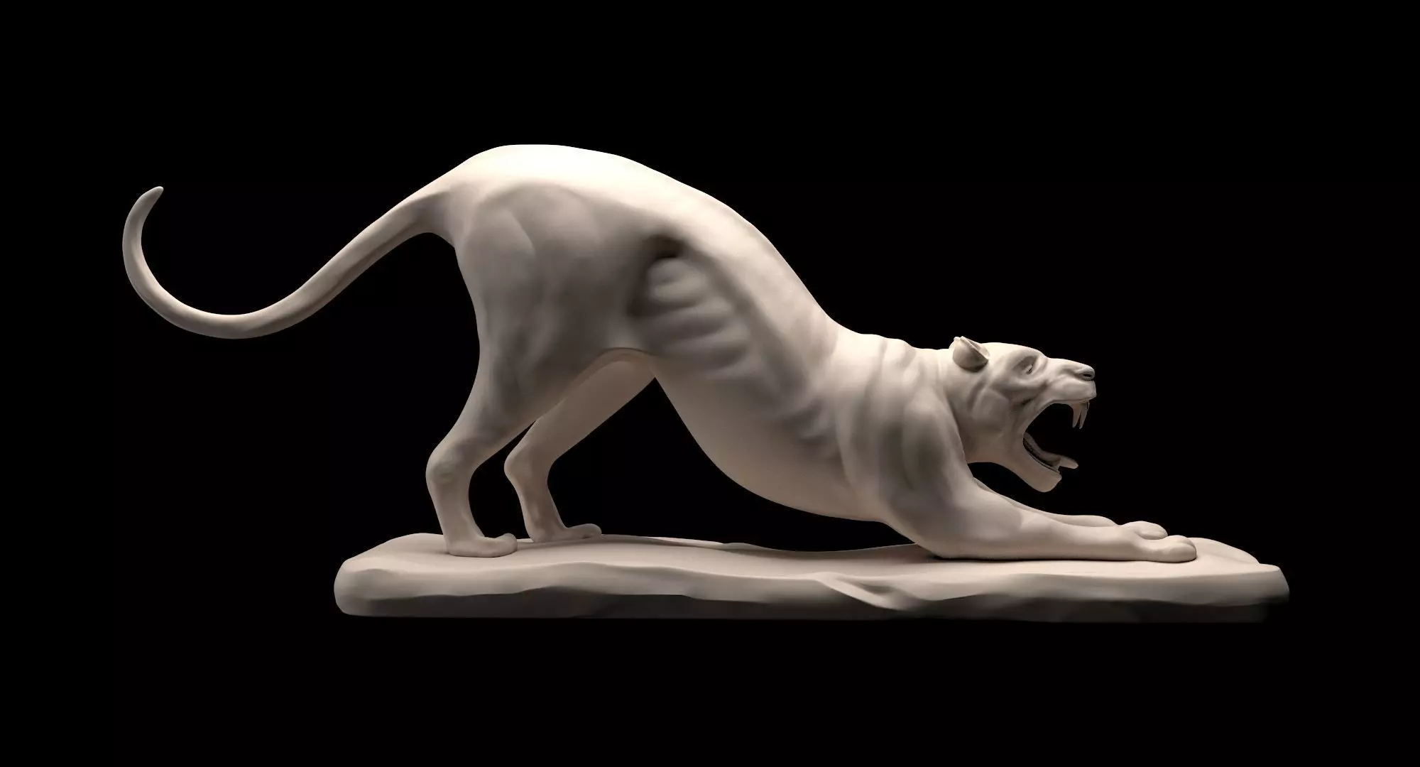 Tiger pose model 3D model