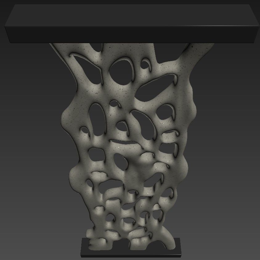 Stone Sculpture 3D model_7