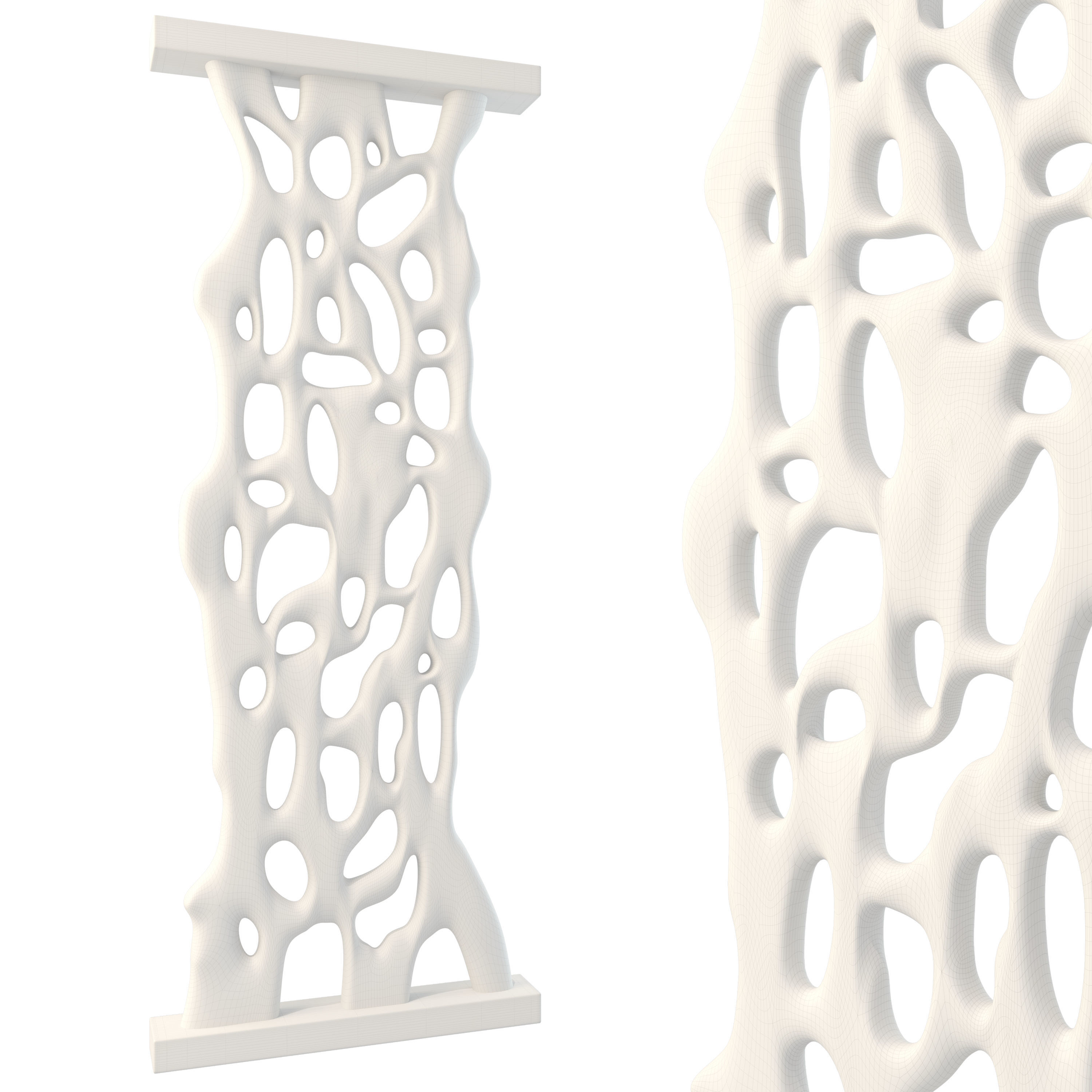 Stone Sculpture 3D model_2