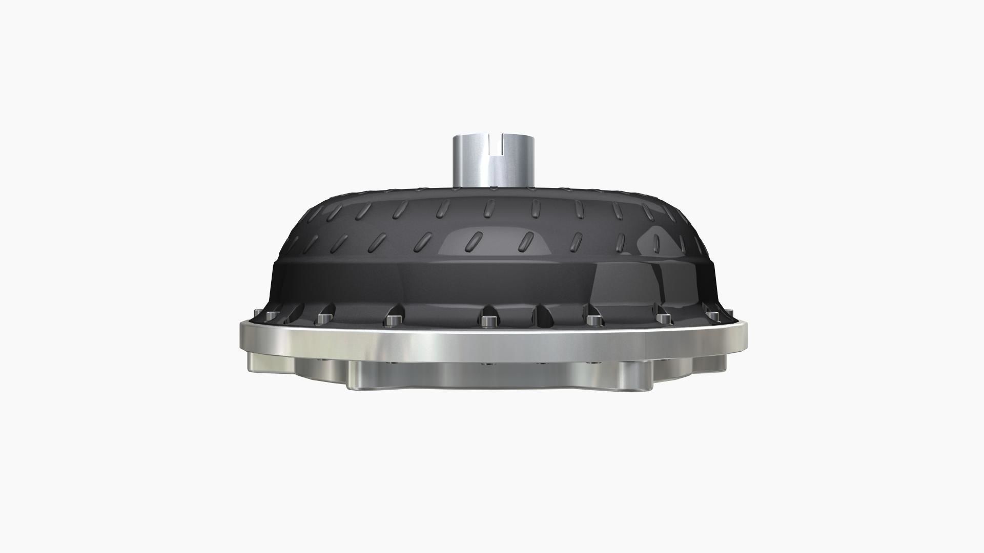 Bolt Together Torque Converter Low-poly 3D model_2