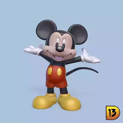 MiniPrint 001 - Mickey Mouse