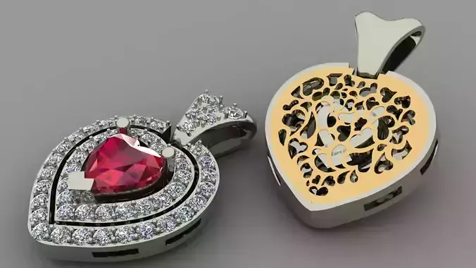 heart pendant