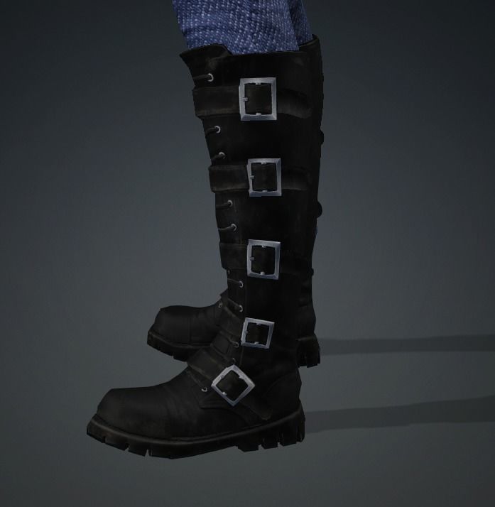 Glory - Female Rigged 3d Character  Low-poly 3D model_15