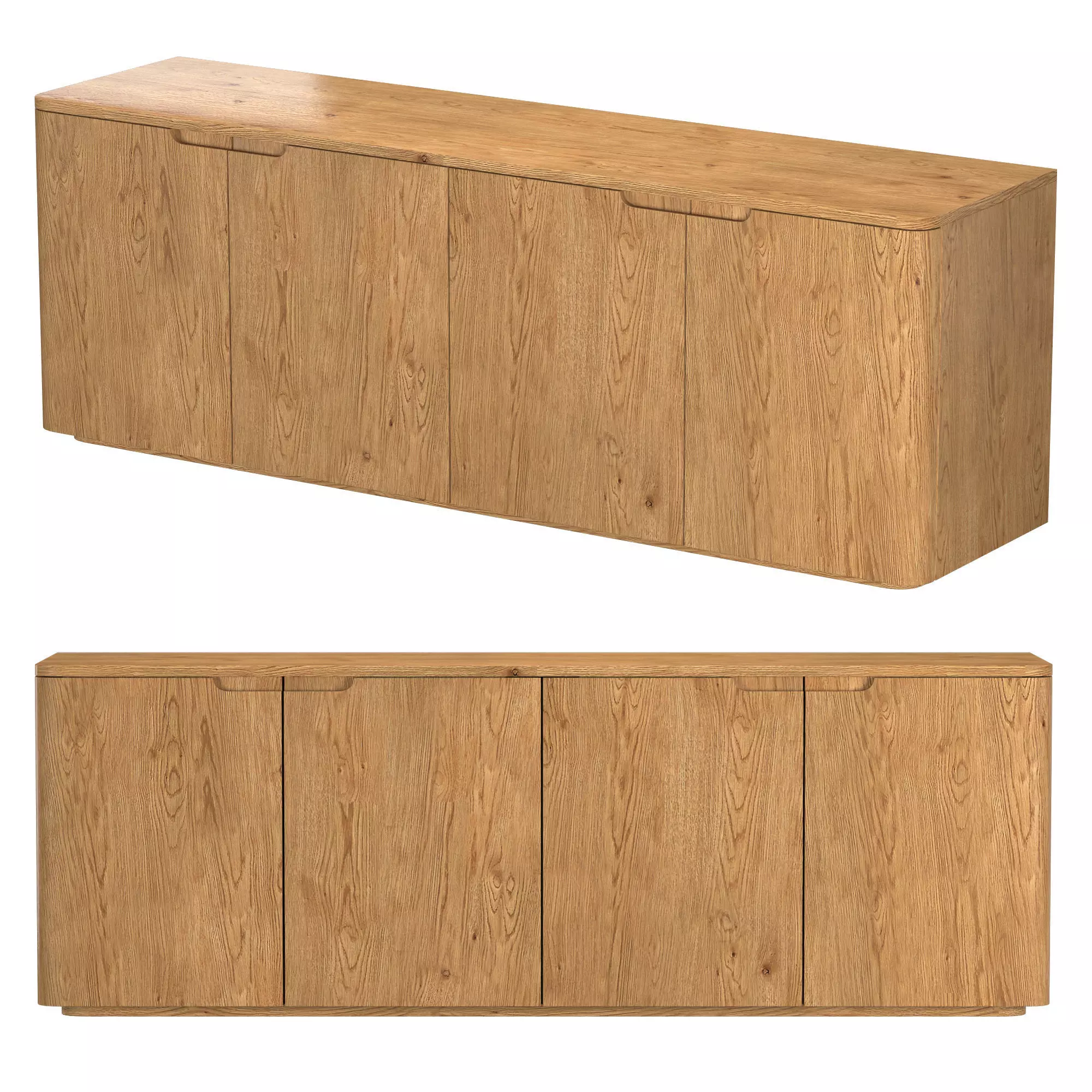 MADERO WIDE MEDIA CONSOLE 3D model_0