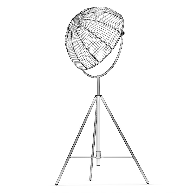 Standing Lamp 3D model_6