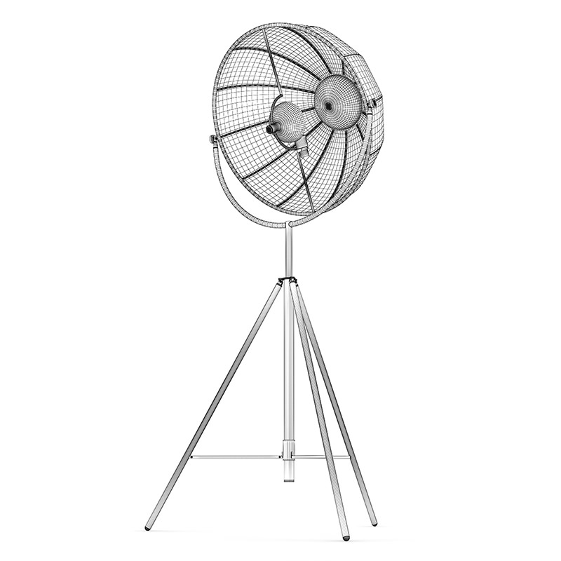 Standing Lamp 3D model_1