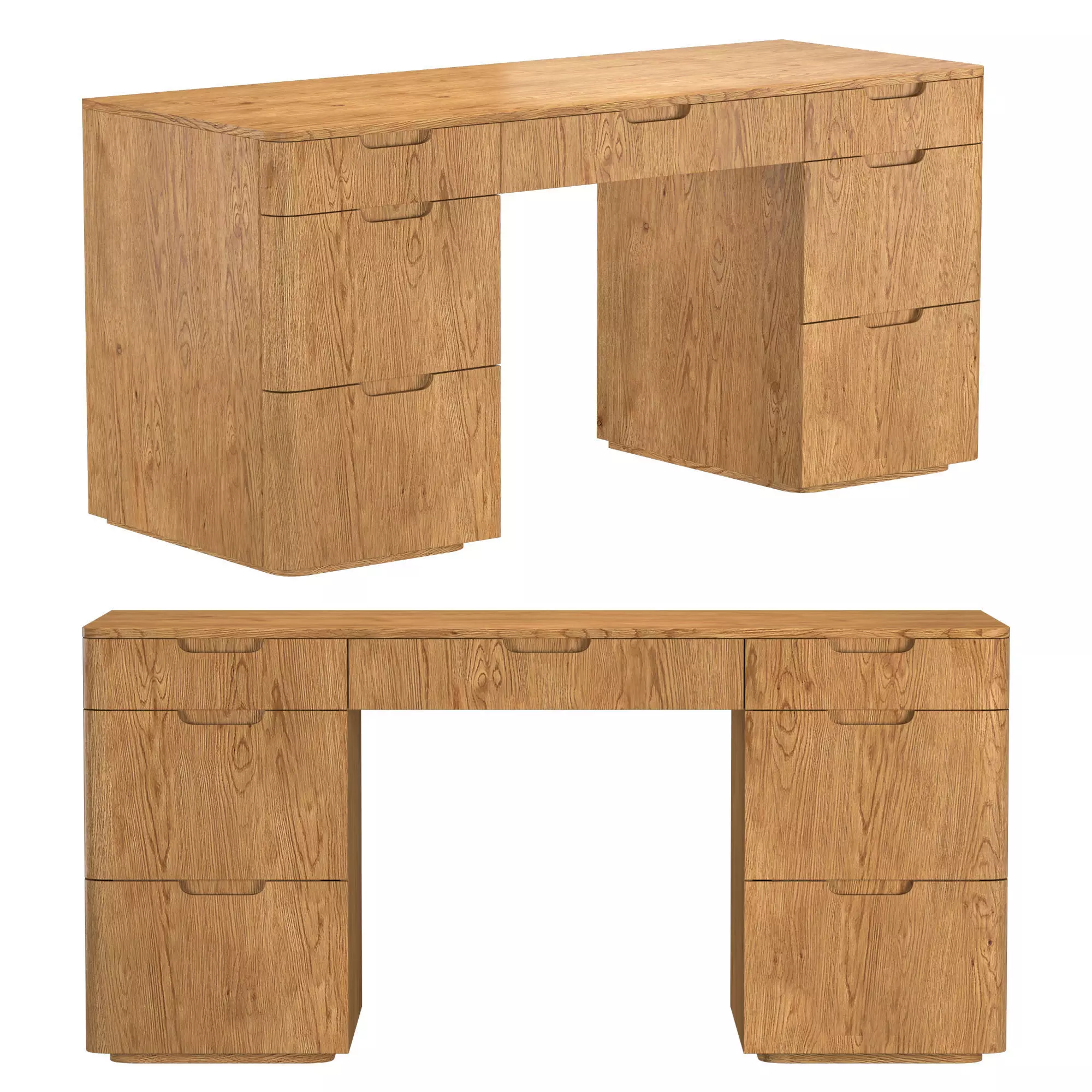 MADERO STORAGE DESK 3D model_0