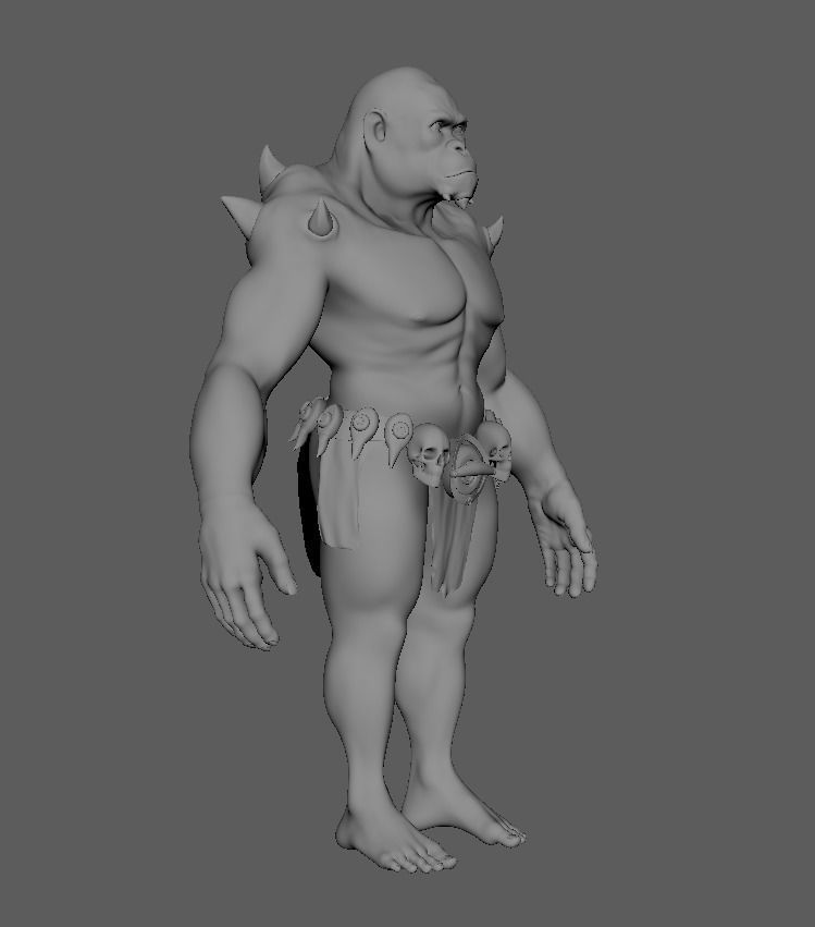GORILLA 3D model_4