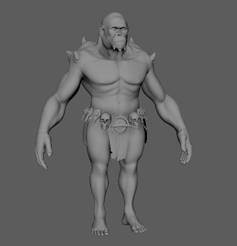 GORILLA 3D model_1