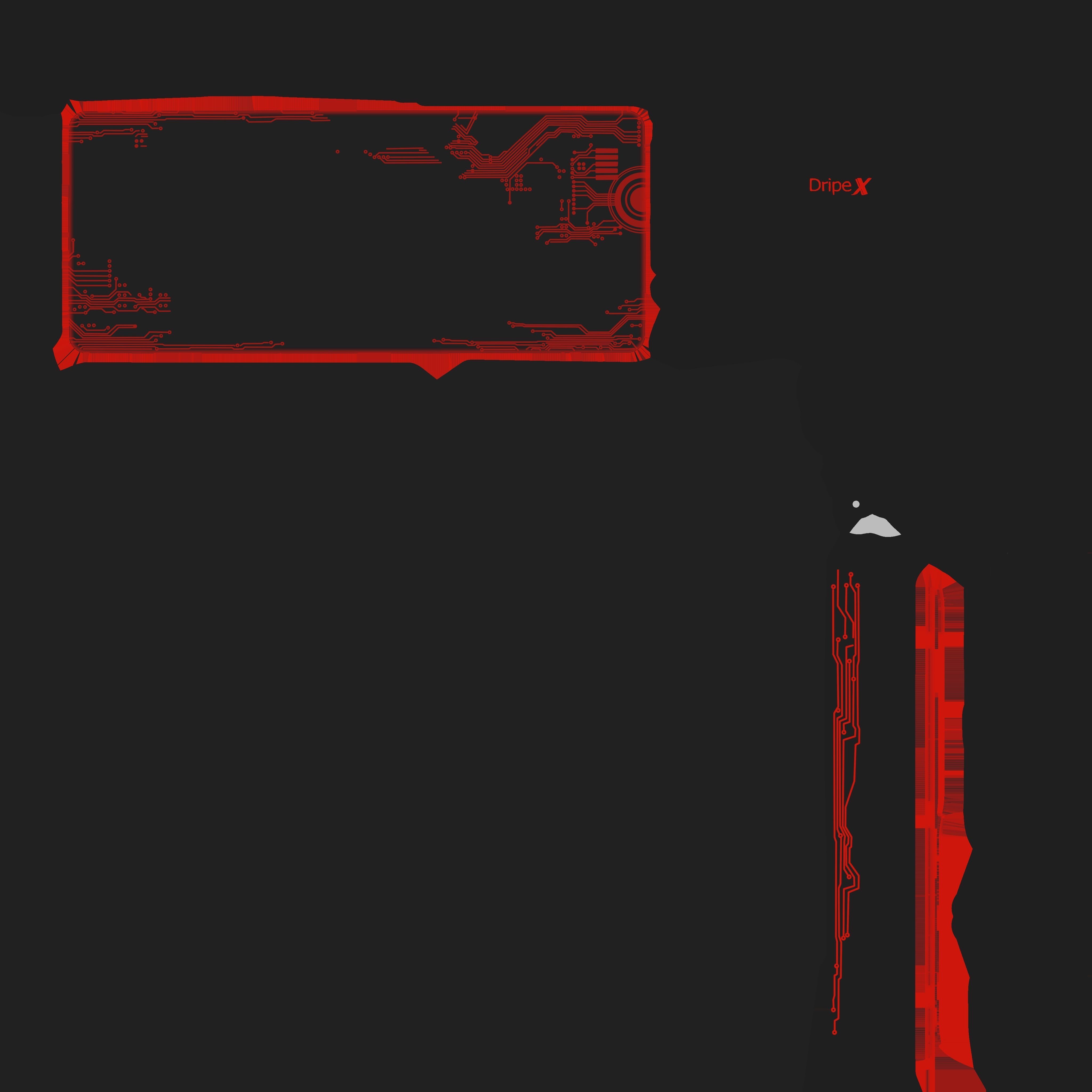 Gaming table 3D model_10