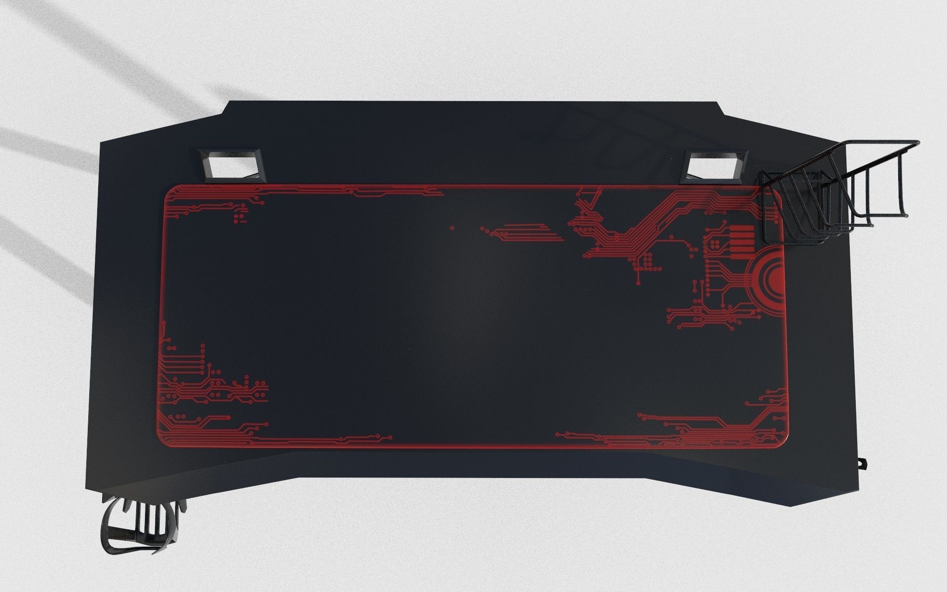 Gaming table 3D model_7