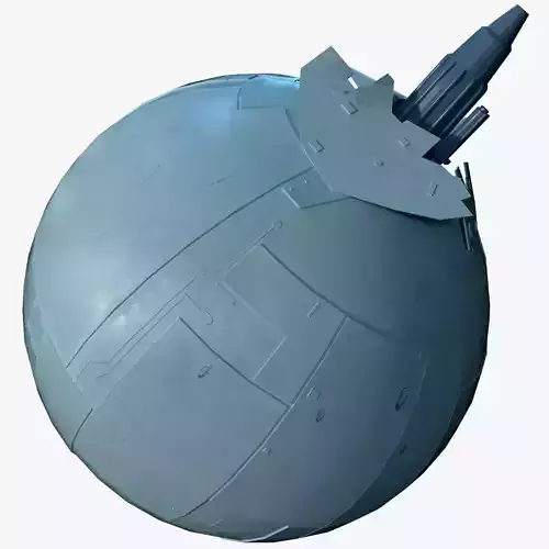 V-150 ion cannon 3D model
