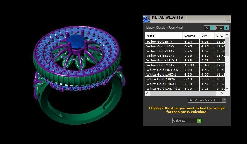 Rings 3D print model_4