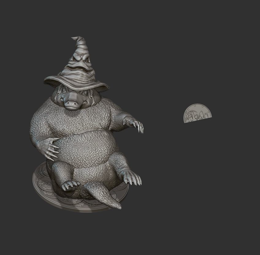 niffler harry potter  fantastic beast 3D print model_5