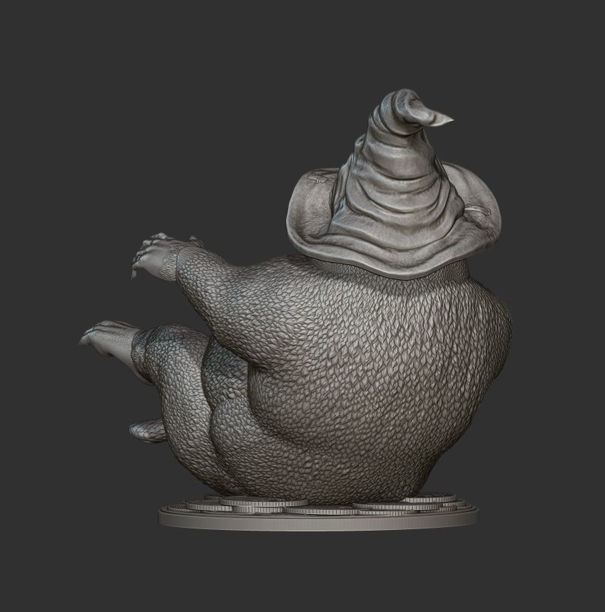 niffler harry potter  fantastic beast 3D print model_3