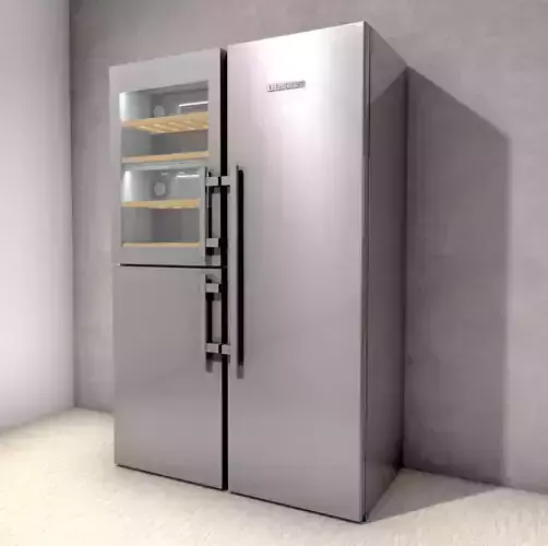 Liebherr SBS 8496 Side by side refrigerator