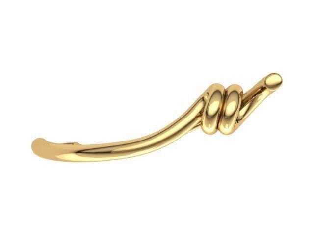 Half bracelets 3D print model_2