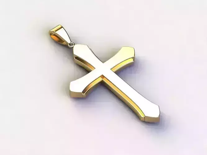 Cross Jesus Christ Pendant Cad P3