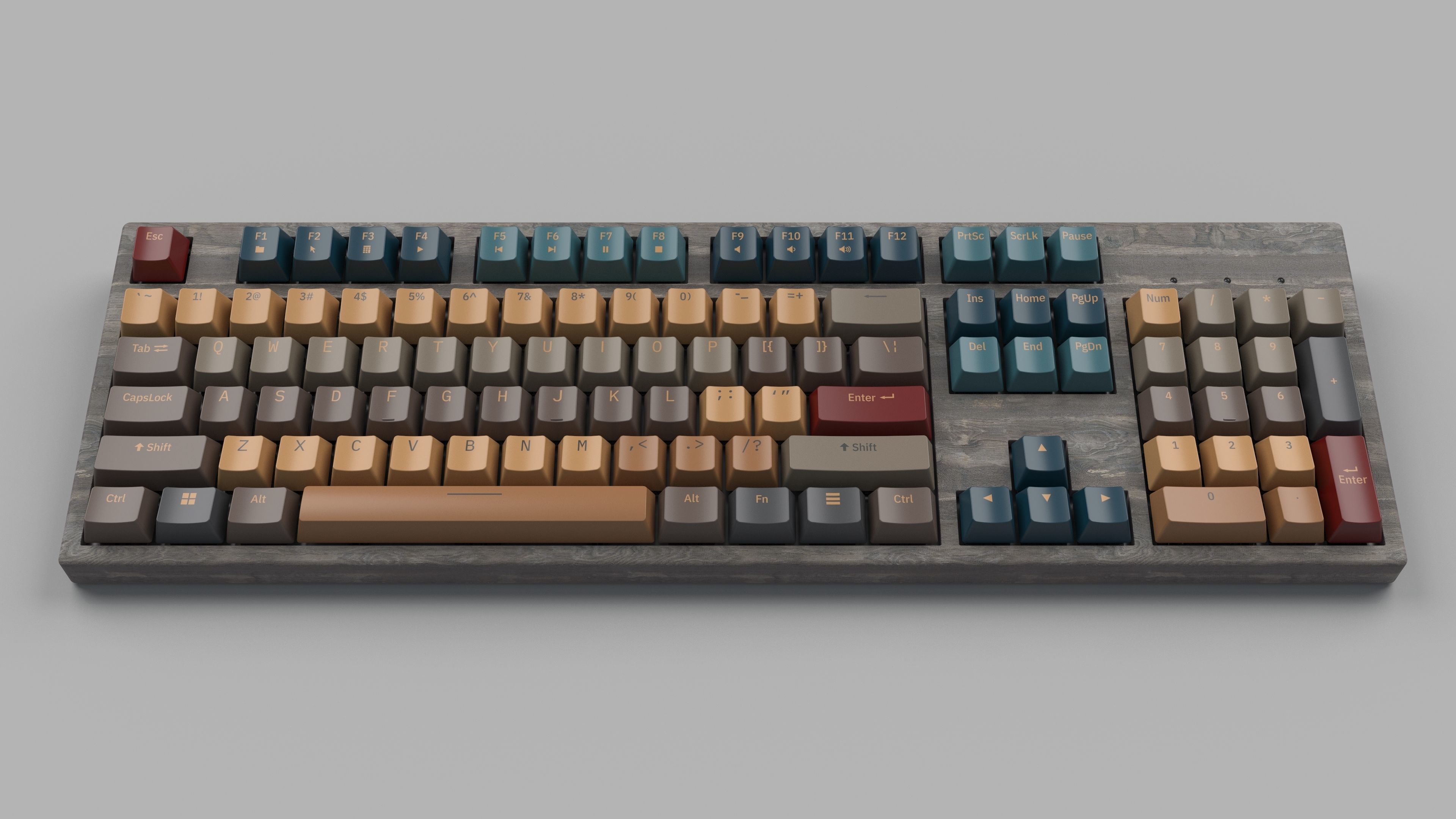 Mechanical Keyboard  3D model_38