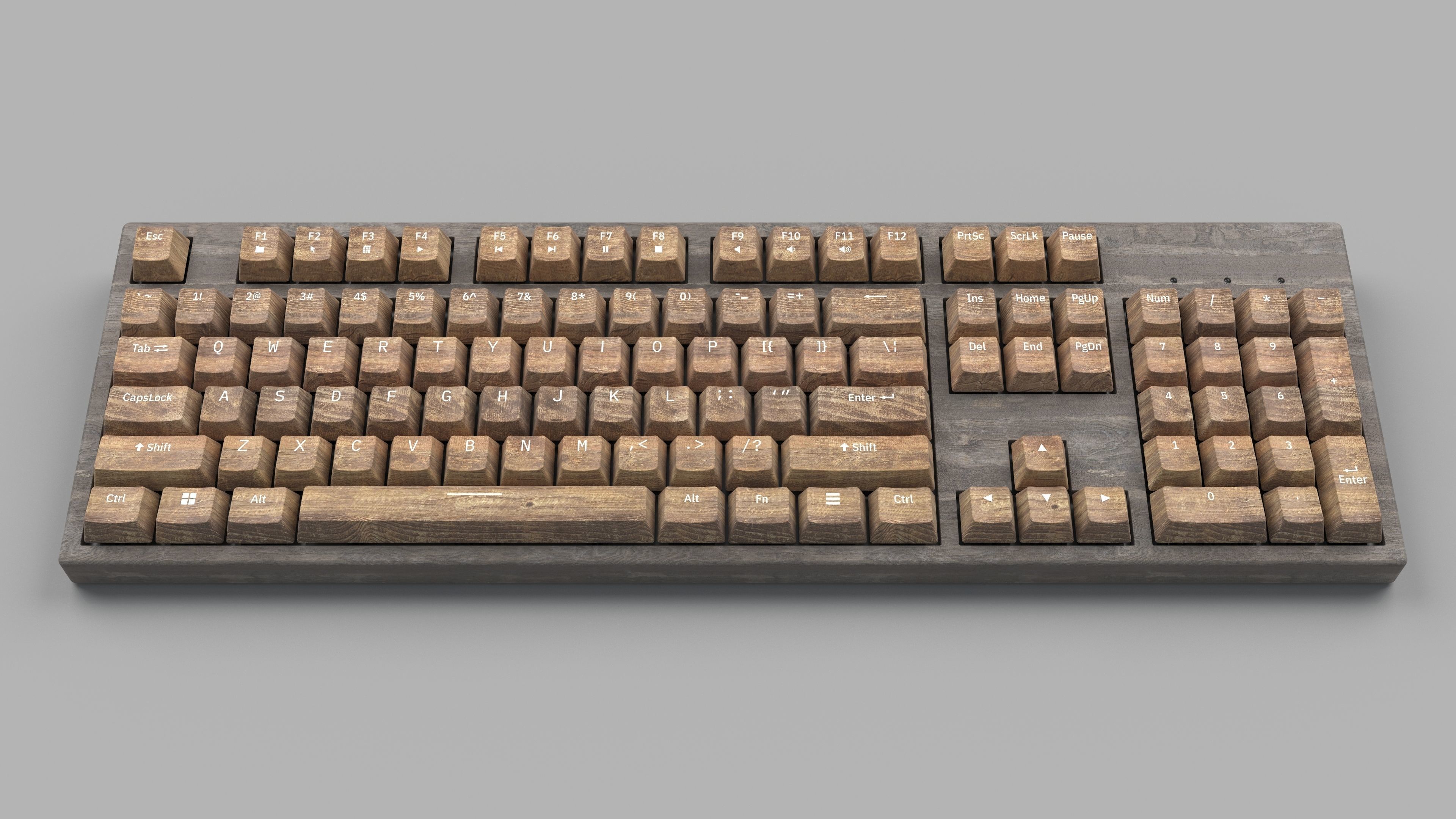 Mechanical Keyboard  3D model_35