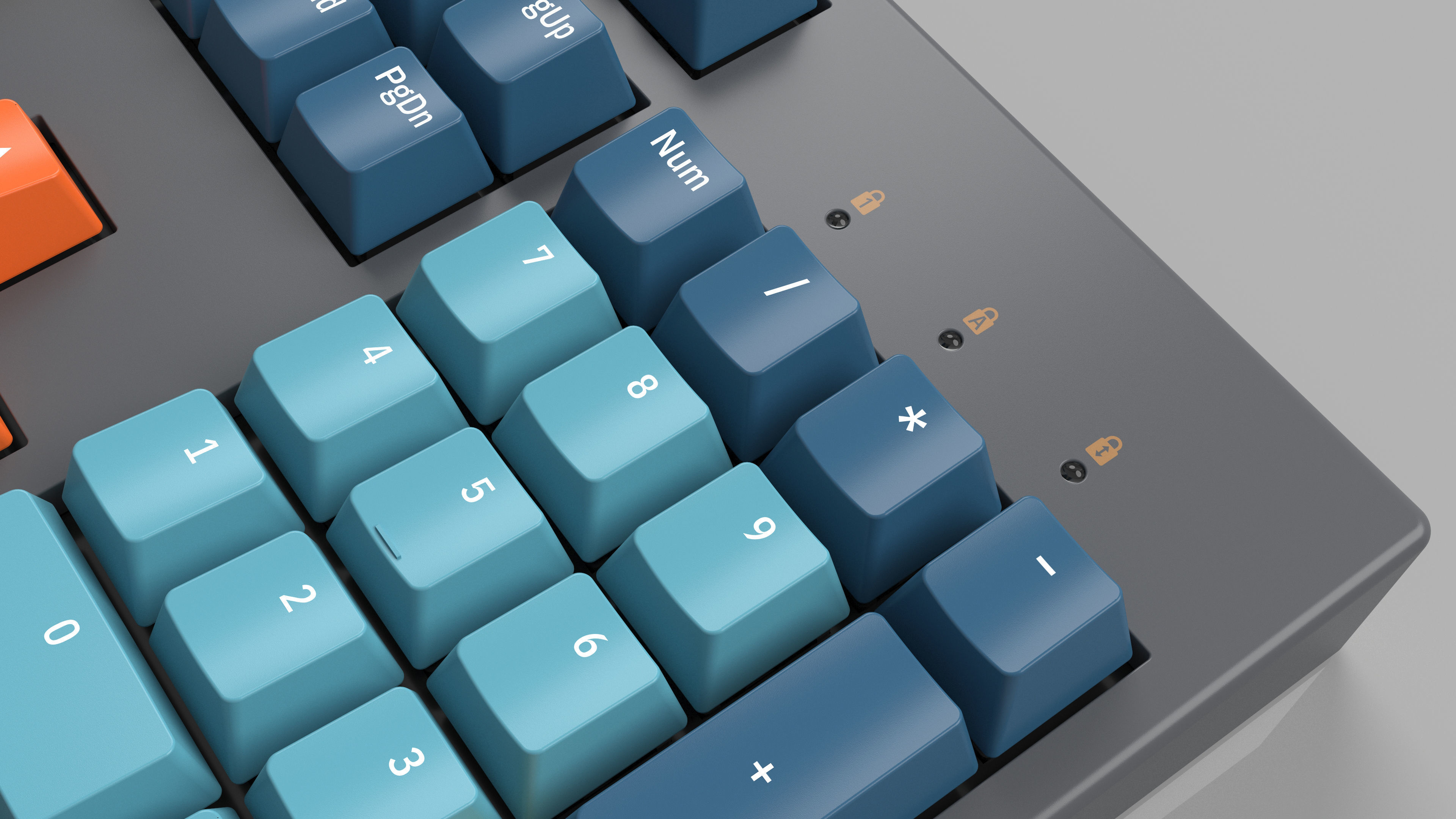 Mechanical Keyboard  3D model_2