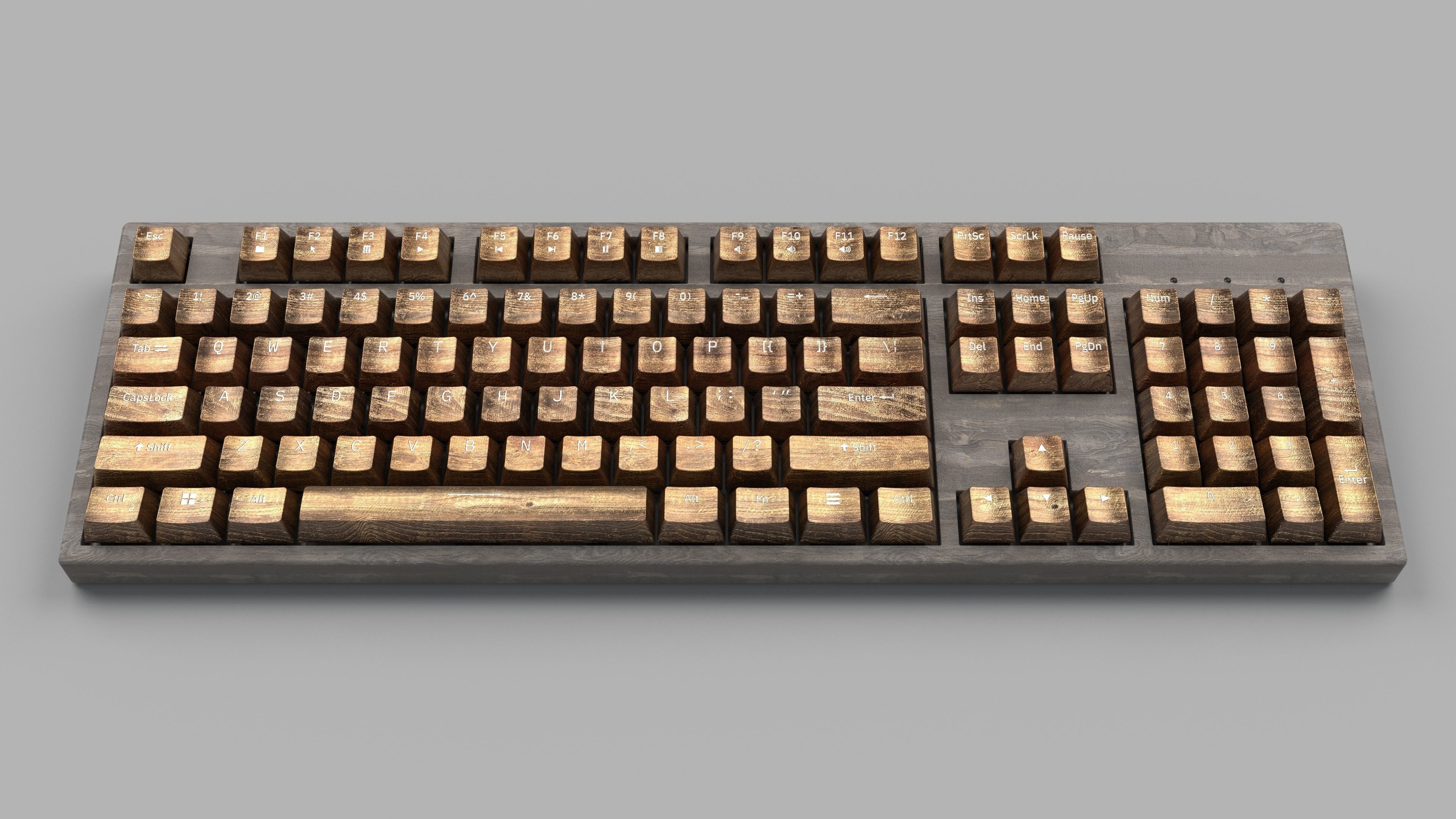 Mechanical Keyboard  3D model_37
