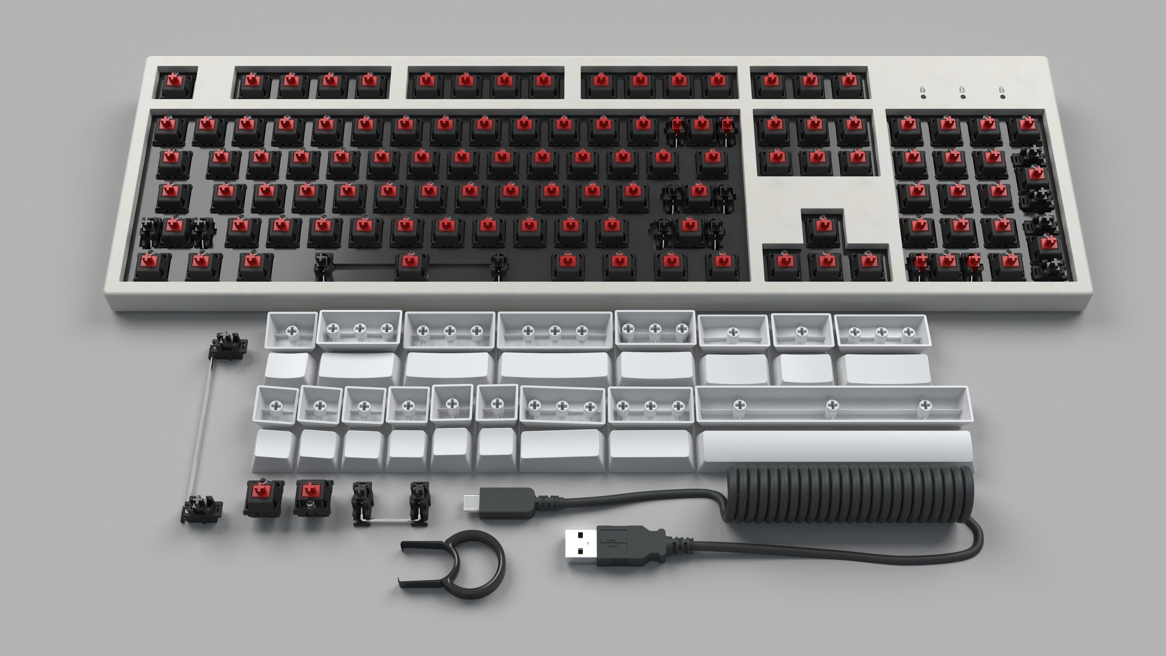 Mechanical Keyboard  3D model_10