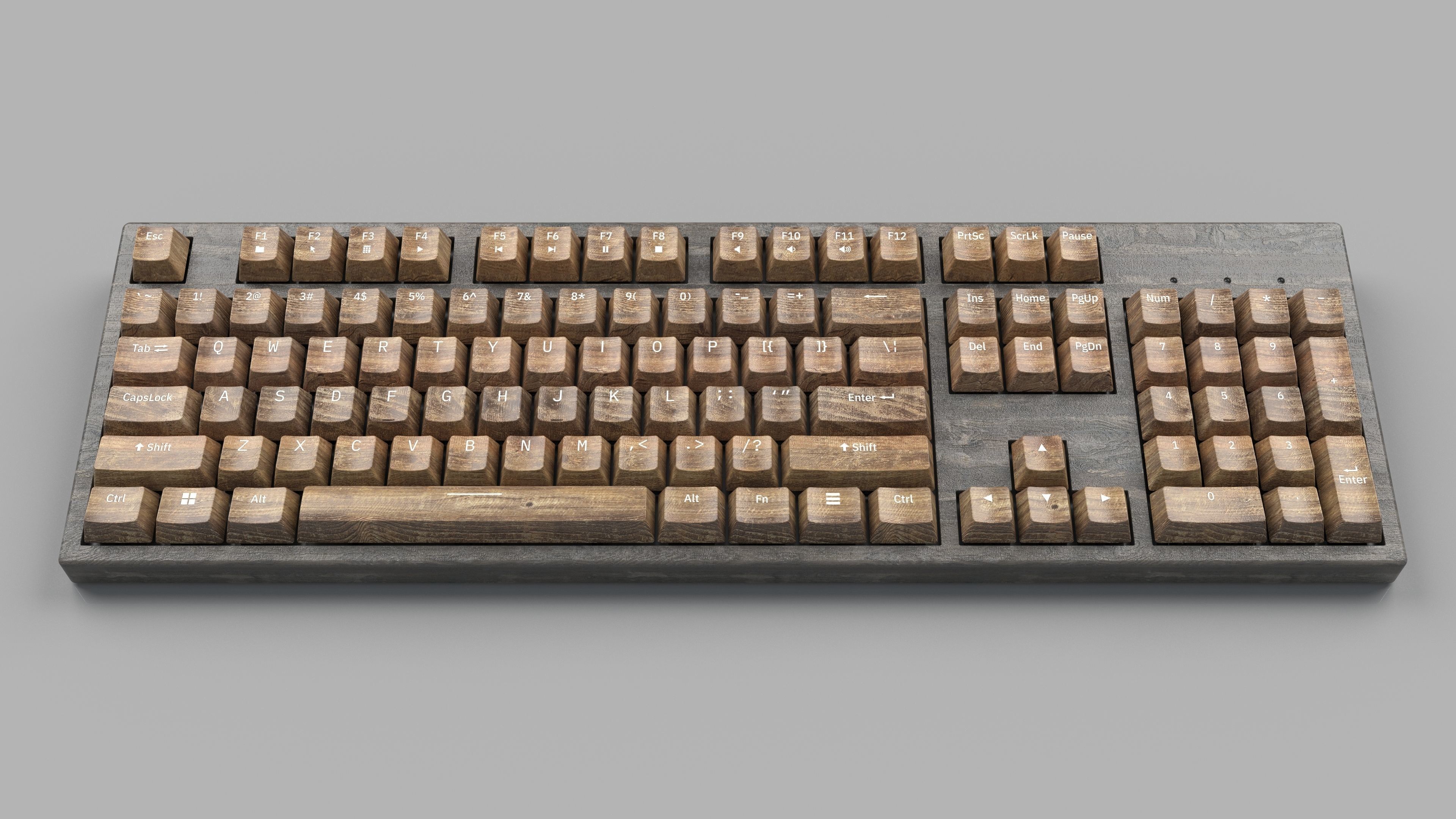 Mechanical Keyboard  3D model_36