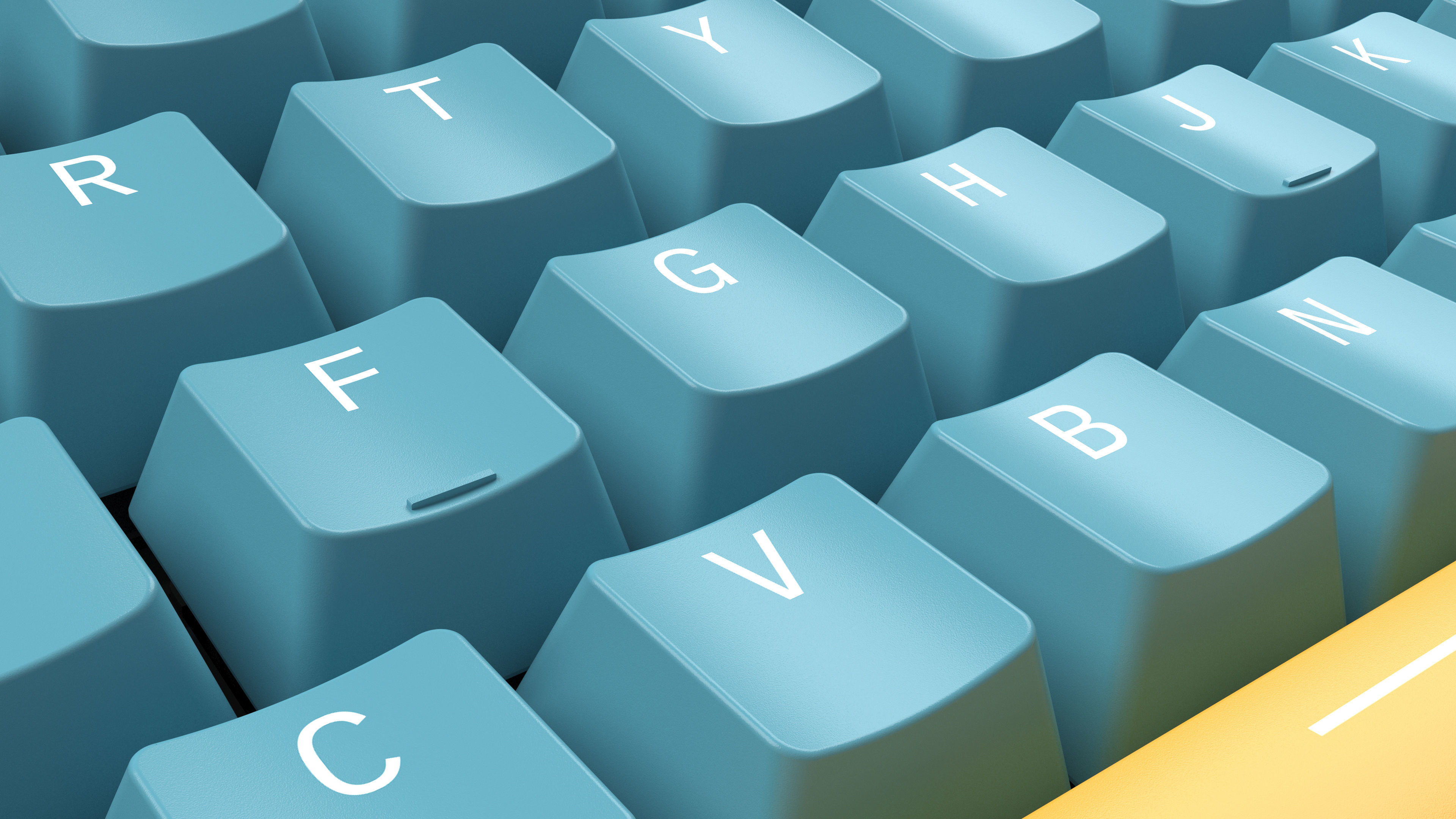 Mechanical Keyboard  3D model_1