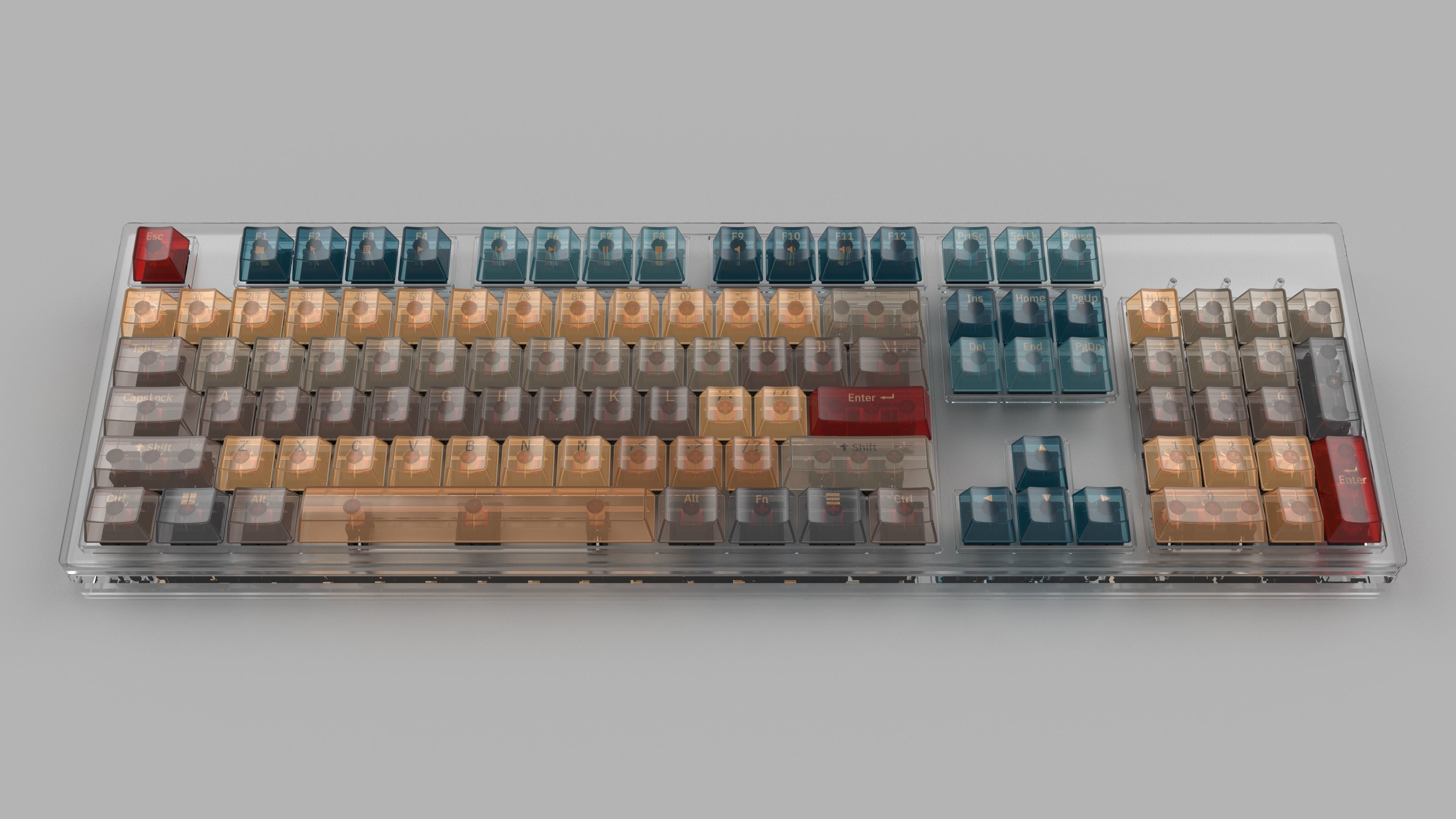 Mechanical Keyboard  3D model_31