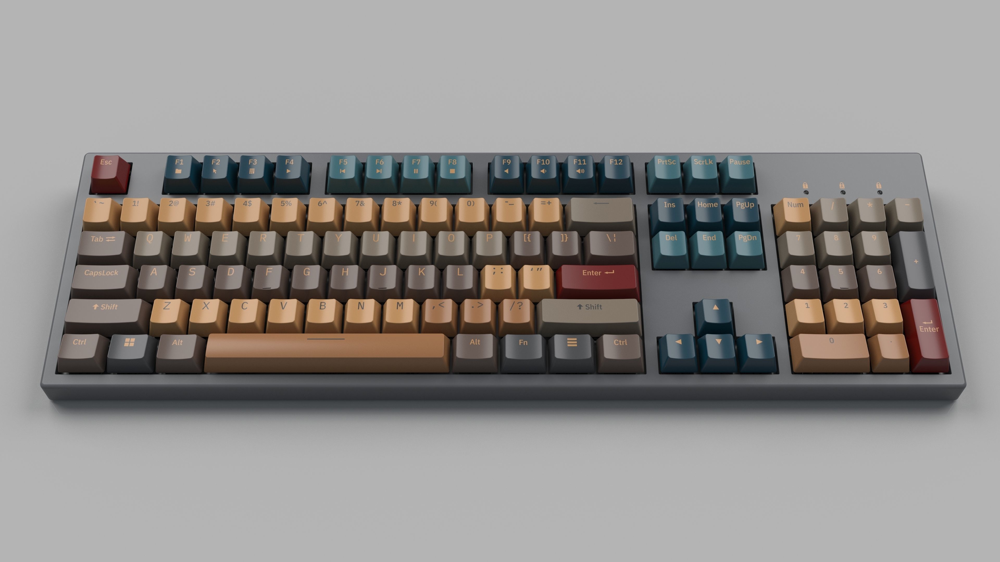 Mechanical Keyboard  3D model_30