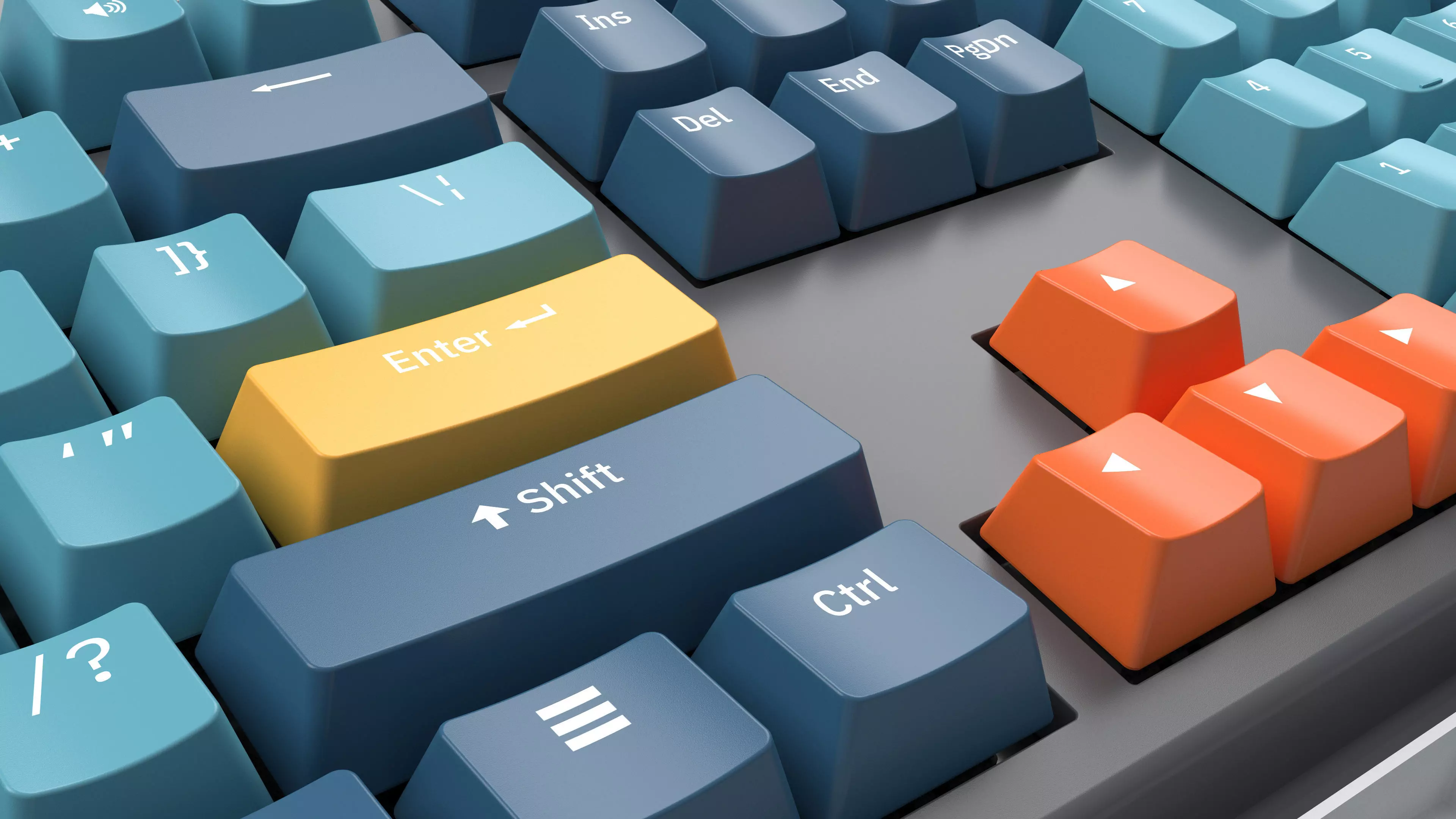 Mechanical Keyboard  3D model_0