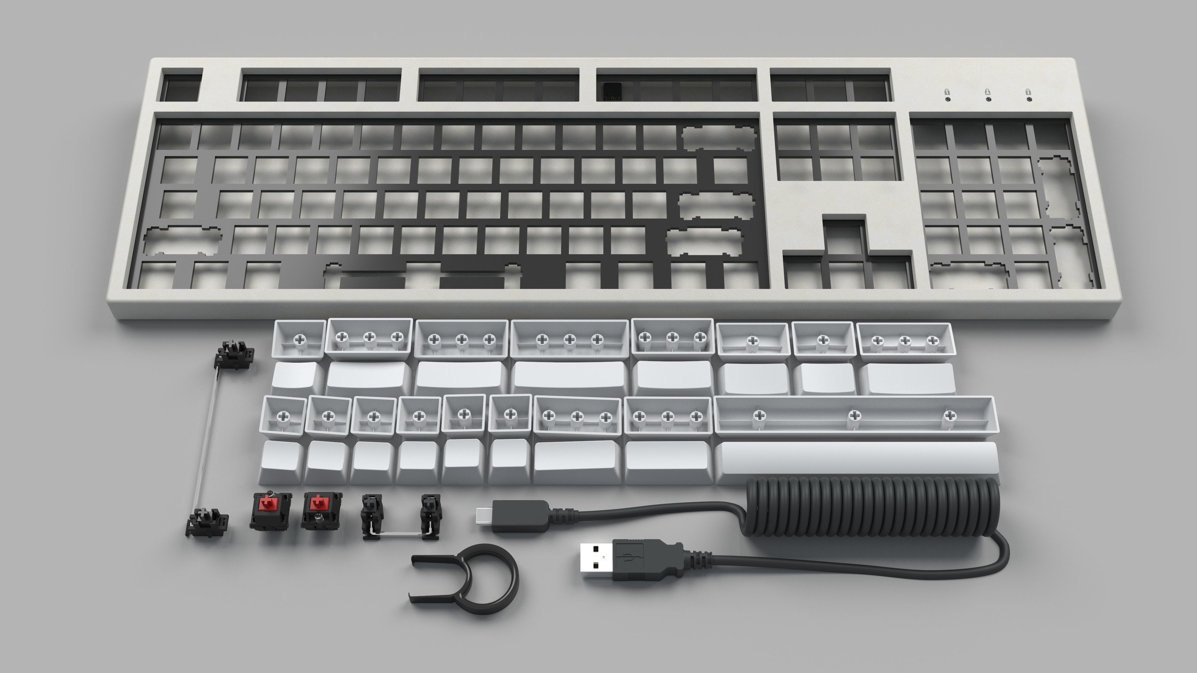 Mechanical Keyboard  3D model_11
