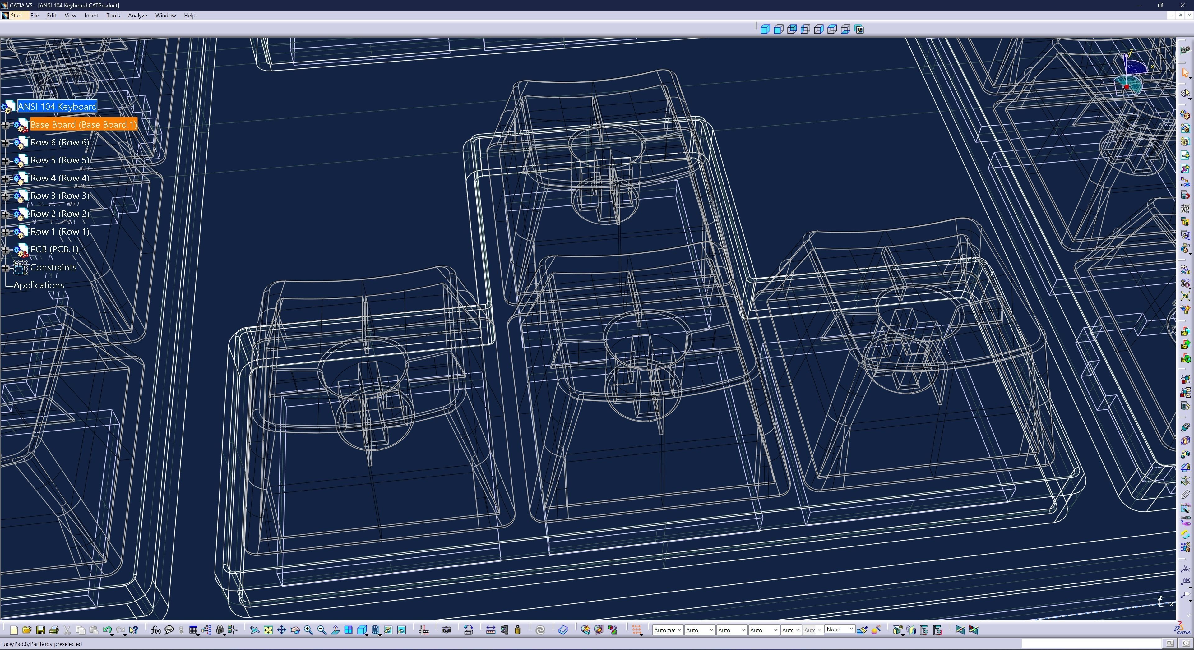 Mechanical Keyboard  3D model_22