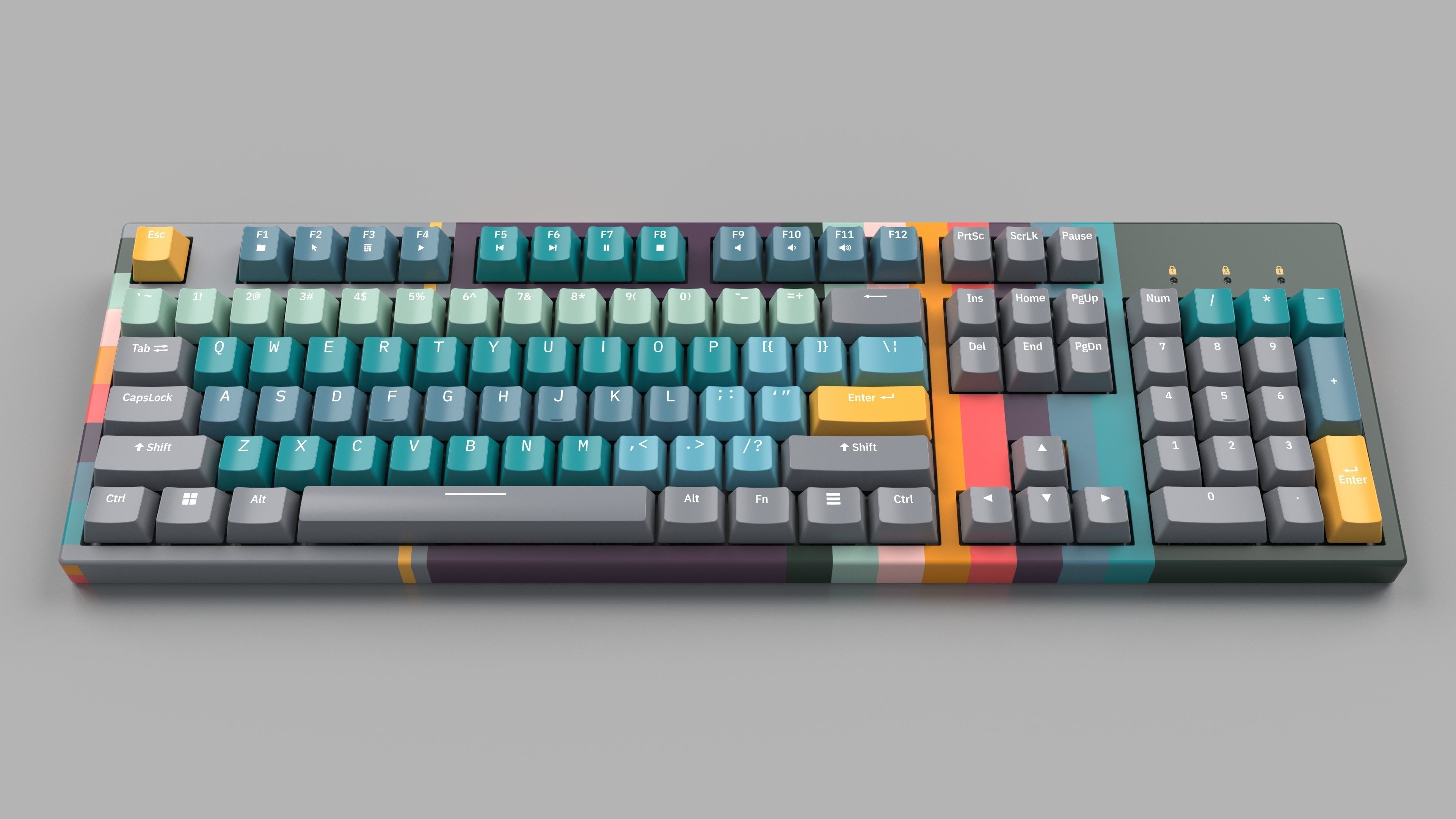 Mechanical Keyboard  3D model_33