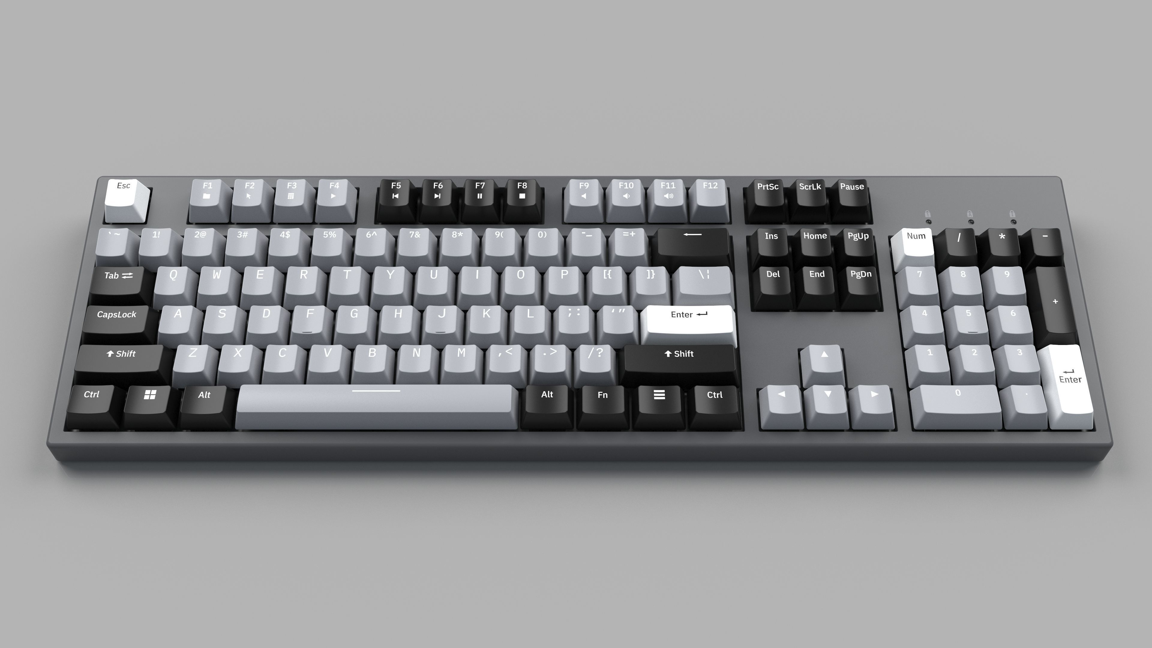 Mechanical Keyboard  3D model_28