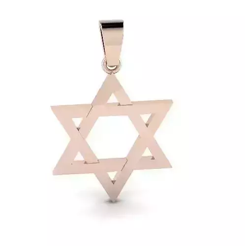 Pendant Star of David Model 3511