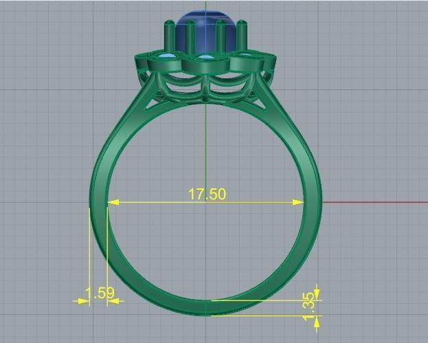 Ring Model 3507 3D print model_7