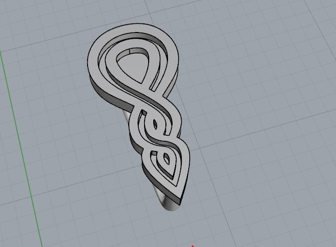 Pendant Cross Model 3501 3D print model_4