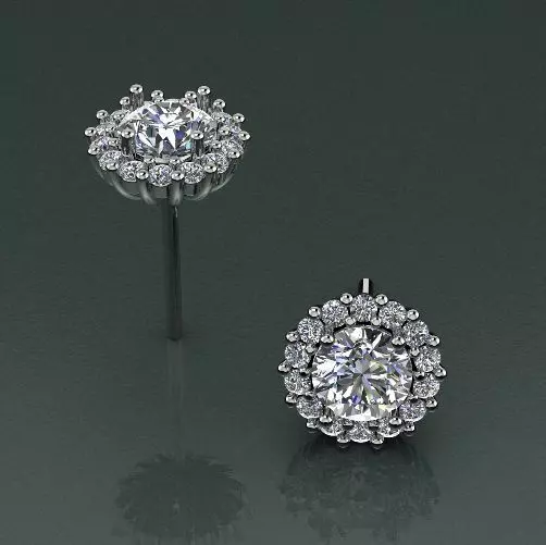 Earrings Puset Model 3499 3D print model