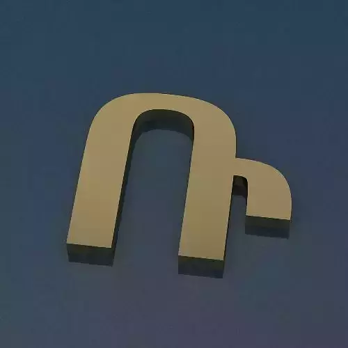 Armenian letter R Model 3494