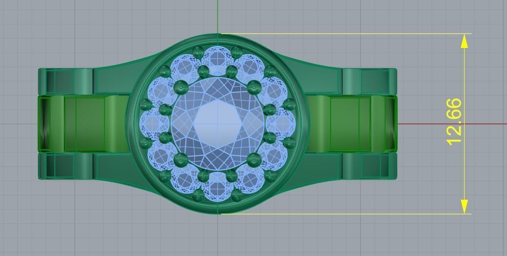 Ring Model 3488 3D print model_6