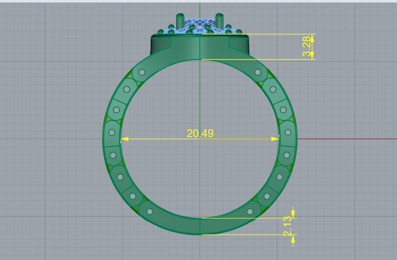 Ring Model 3488 3D print model_5