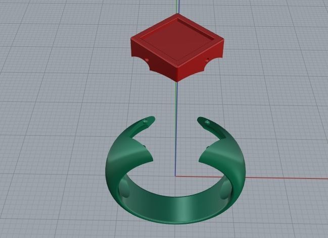 Ring Model 3469 3D print model_2
