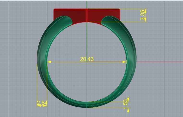 Ring Model 3469 3D print model_6