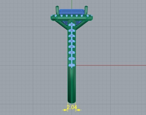 Engagement halo rings Model 3468 3D print model_8