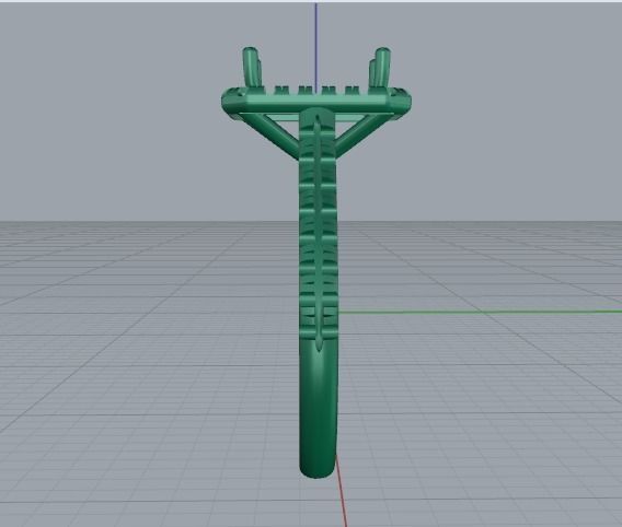 Engagement halo rings Model 3468 3D print model_4