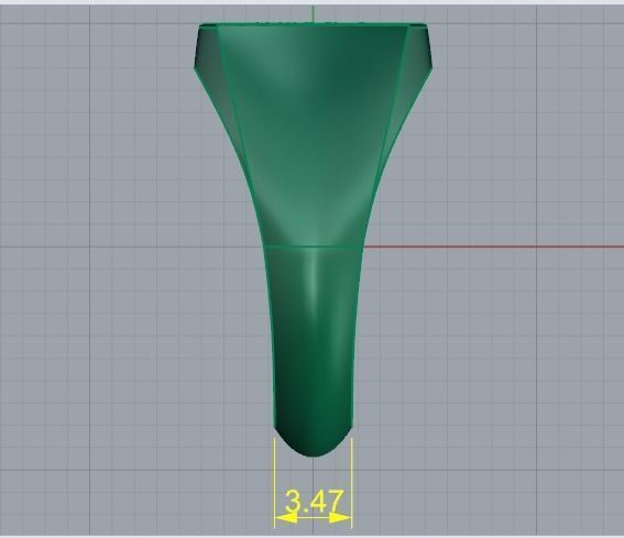 M ring Model 3467 3D print model_4