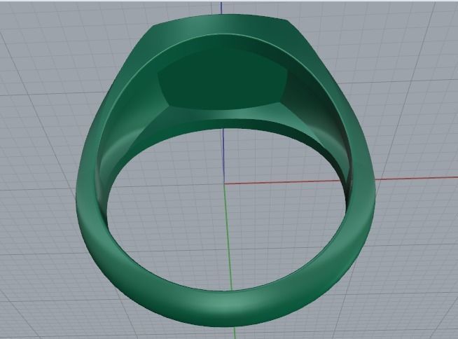 M ring Model 3467 3D print model_6