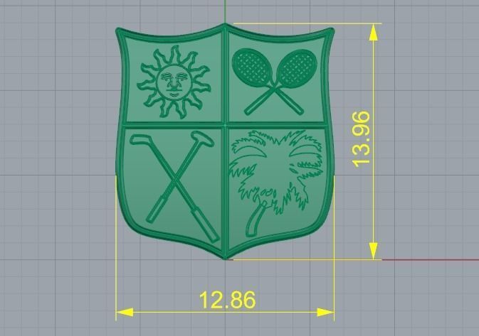 Logo Model 3464 3D print model_6